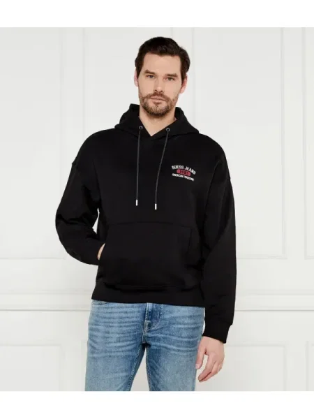 Guess Jeans Pulóver fekete