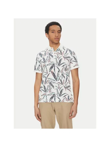 Tom Tailor Polo majica Regular Fit bela