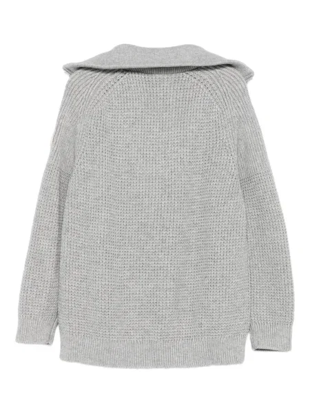 Sweter dziecięcy Emporio Armani szary
