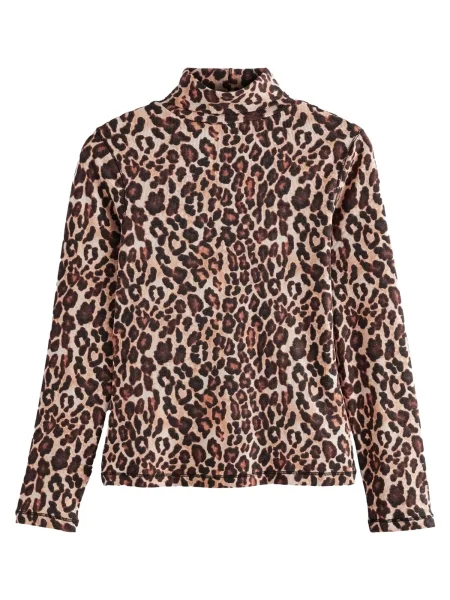 Next Tricou / maro bej