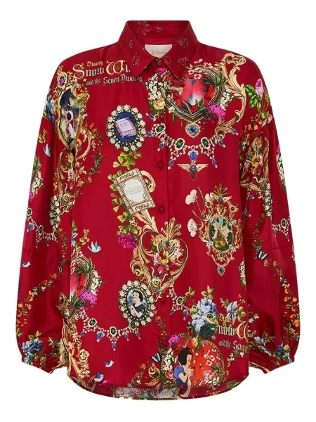 Cămașă Camilla cu imagine roșu