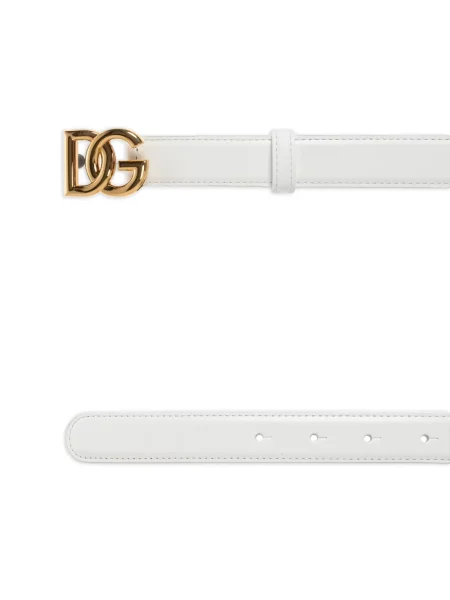 Curea Dolce & Gabbana cu autograf alb