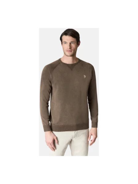Sweter U.s Polo Assn. brązowy