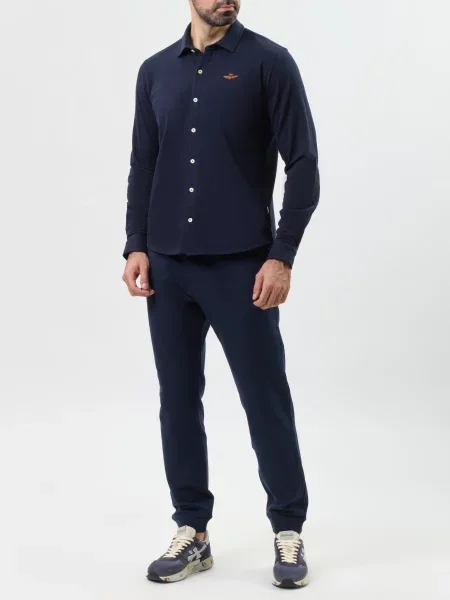 Спортивные штаны Aeronautica Militare синие