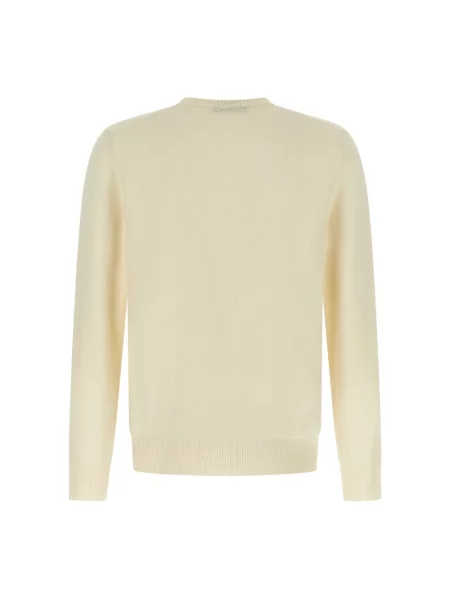Sweter Zanone wełniany biały