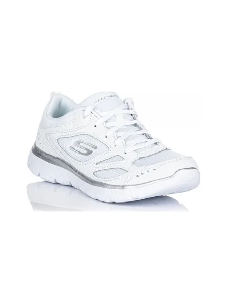 Pantofi Skechers alb