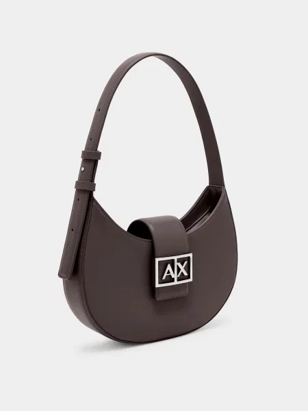 Armani Exchange Сумка Поліестер/поліуретан коричневий