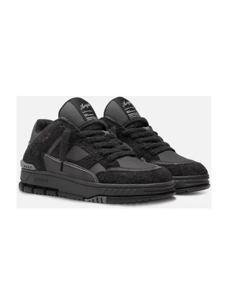 Puszyste sneakersy Axel Arigato skórzane czarne