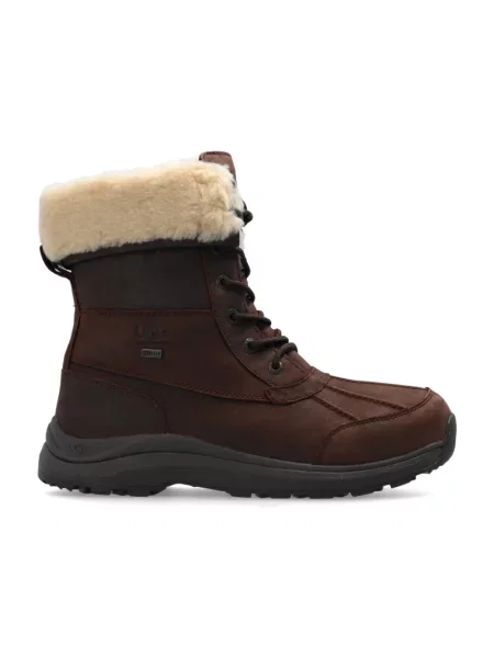 Botki Ugg wełniane brązowe