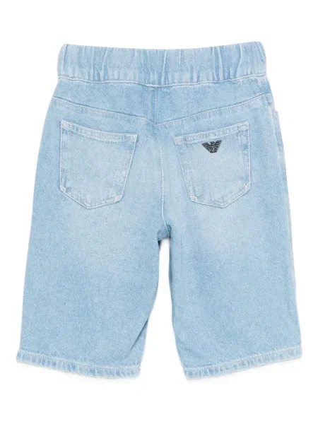 Szorty dziecięce Emporio Armani niebieskie