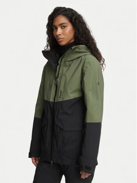 Roxy Лижна куртка GORE-TEX Stretch Purelines Jk чорний