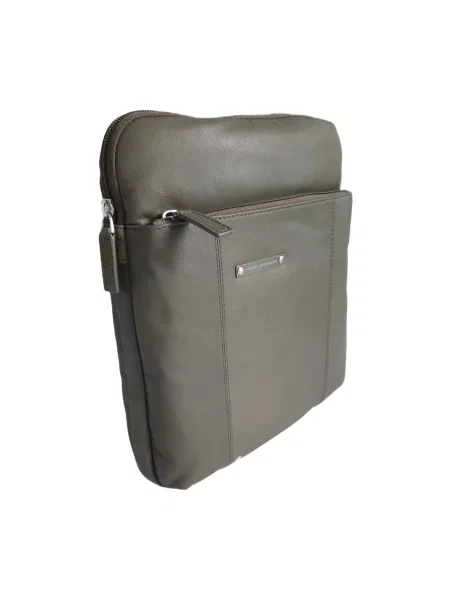 Torba Piquadro skórzana zielona
