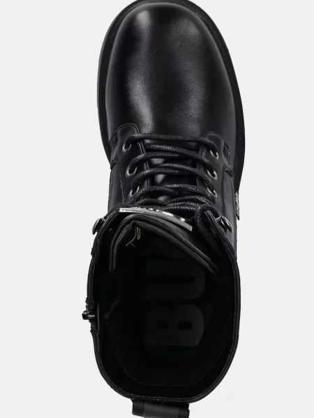 Черевики Buffalo Mila Lace Up Mid блок чорний