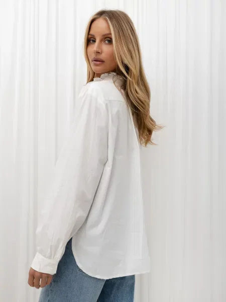 Bluza Italy Moda bijela