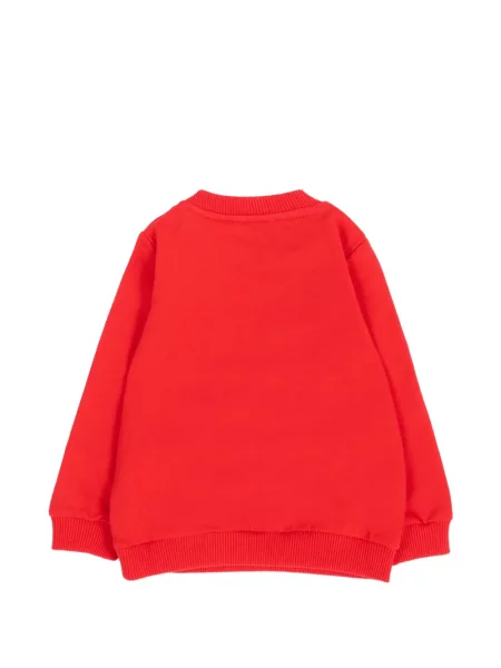 Sweter dziecięcy Moschino czerwony