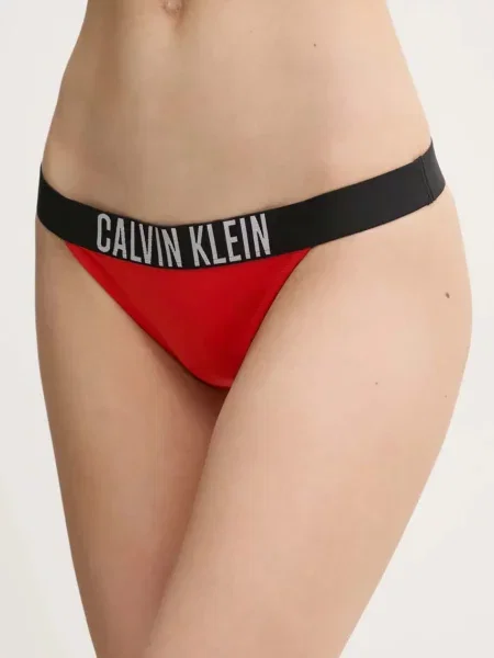 Calvin Klein Swimwear Долнище на бански червен