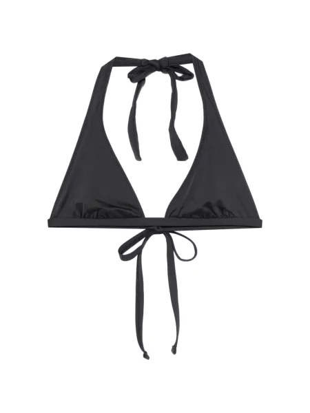 Halter nyakú felső Frankies Bikinis fekete