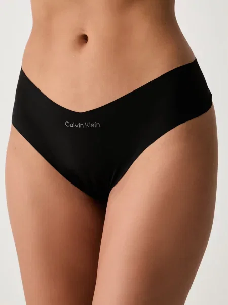 Calvin Klein Underwear tangá dámske čierna