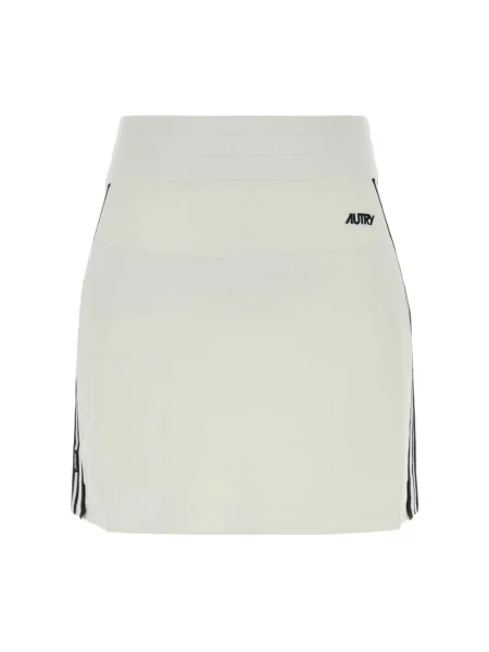 Dzianinowa spódnica Autry biała