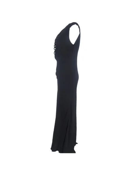 Oblekové maxi maxi šaty Stella Mccartney Pre-owned černé