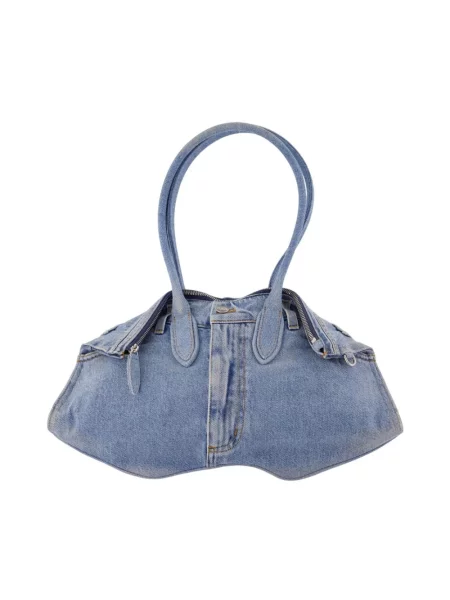 Torebka Alexander Mcqueen niebieska