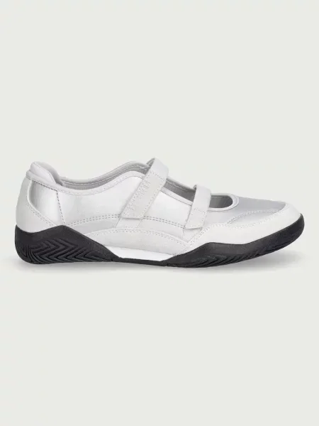Skechers baleríny kožené ZINGER EVO-ZEN DAZE sivá