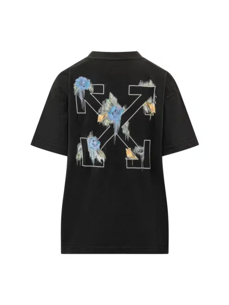 Koszulka Off-white w kwiatki biała