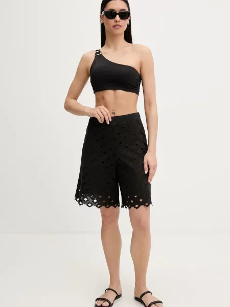 Max Mara Beachwear plážové šortky dámske UGUALE čierna