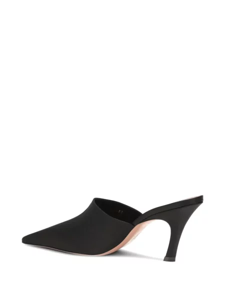 Papuci tip mules Amina Muaddi negru