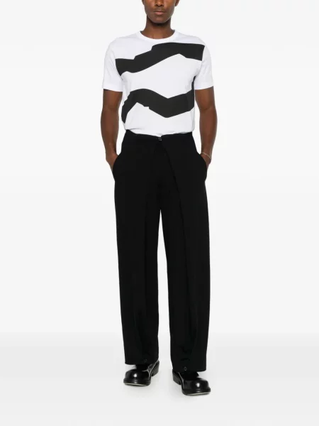Pantaloni Ma+ plic negru