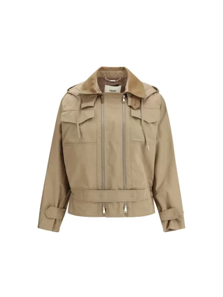 Kurtka Fendi beżowa