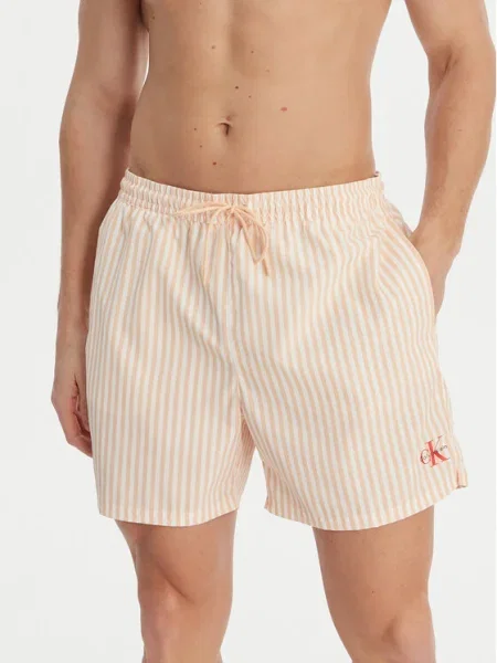 Calvin Klein Swimwear Pantaloni scurți pentru înot portocaliu