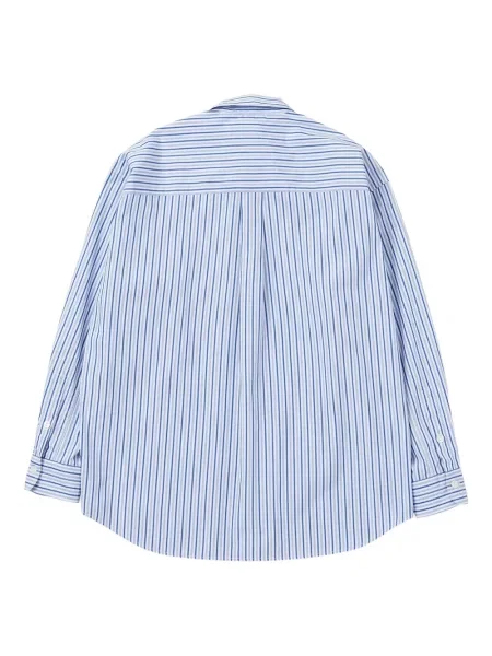 Cămașă Neighborhood cu broderie cu dungi albastru