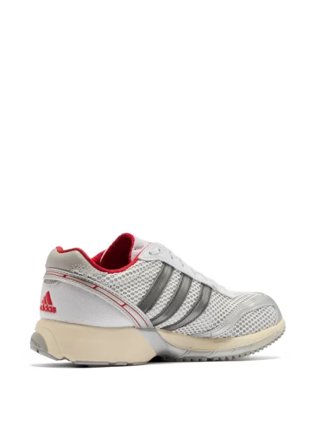 Маратонки Adidas Adizero бродирани на райета бяло