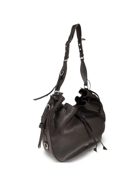 Geanta hobo Isabel Marant din piele maro