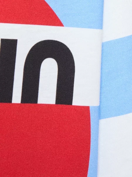Футболка Moschino в полоску