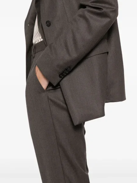 Costum Zegna de lână de costum maro