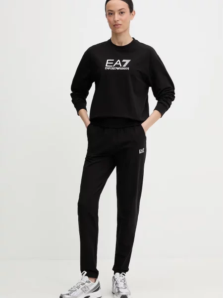 Emporio Armani compleu de trening pentru femei din cu negru