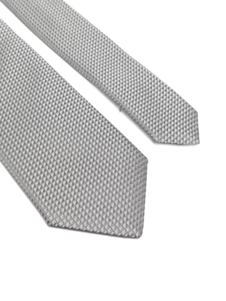 Cravată Emporio Armani gri