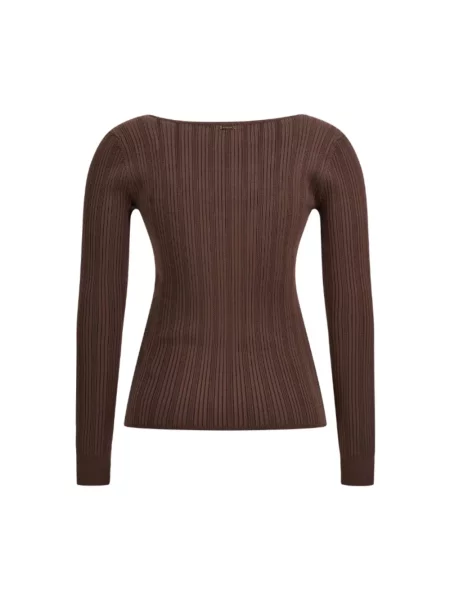 Sweter Marciano brązowy