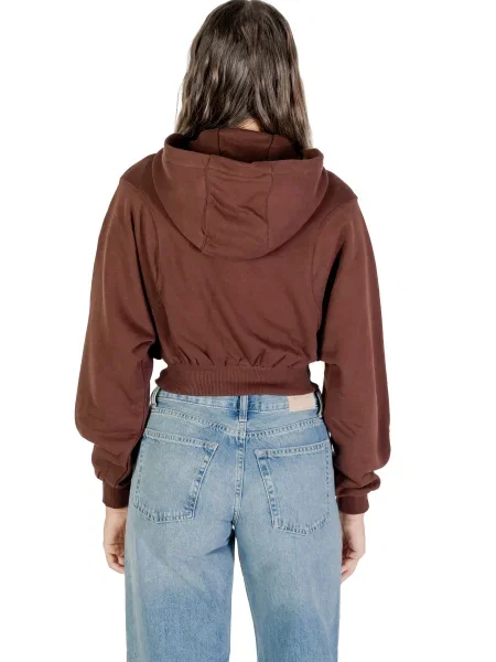 Bluza z kapturem Tommy Jeans z kapturem brązowa