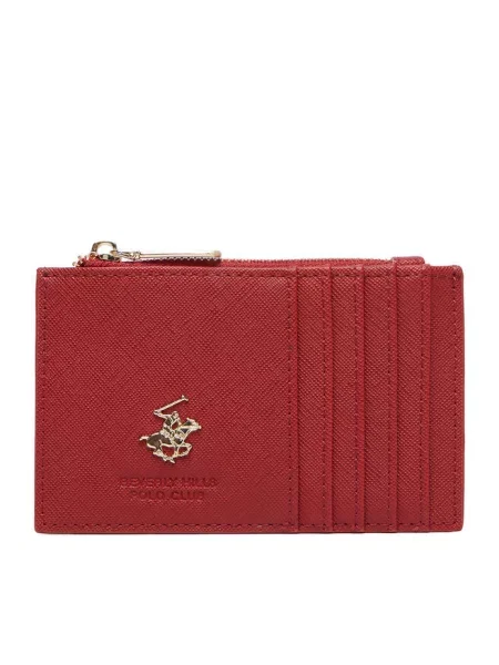 Beverly Hills Polo Club Etui na karty kredytowe czerwony