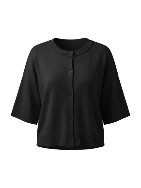Imily Bela Geacă tricotată negru