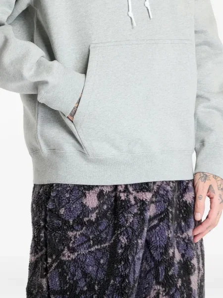 Majica Nike od flisa s printom s okruglim izrezom zelena