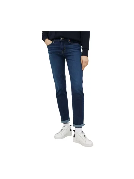 Jeansy boyfriendy Levi's niebieskie