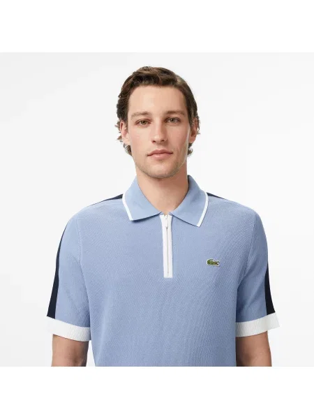 Lacoste поло чоловіче Classic Fit блакитне