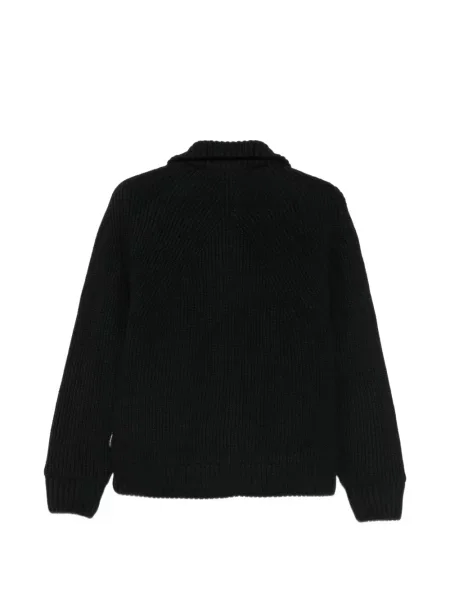 Geacă Carhartt Wip tricotate negru