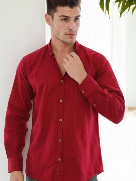 Cămașă Dewberry bordo