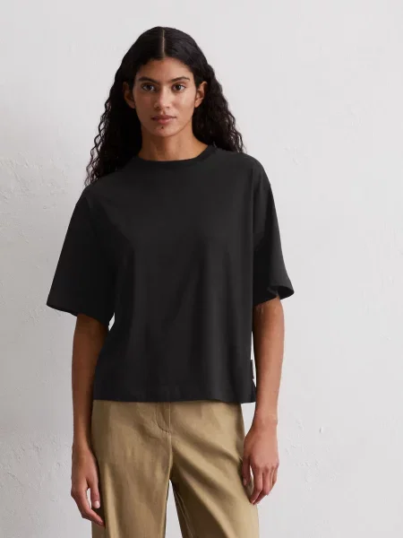 Футболка Marc O’Polo бавовна/модал чорний