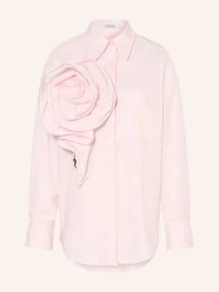 Dorothee Schumacher Košile Striped Power světle růžová bílá